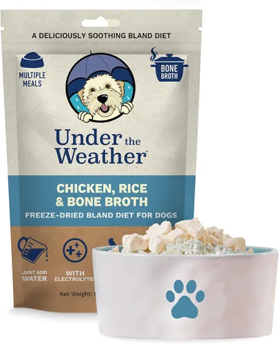 Vista 8 de Under the Weather Bland Diet para perros Fácil de digerir para perros enfermos Siempre esté listo Contiene electrolitos – Carnes naturales