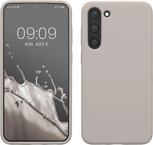 Vista 323 de kwmobile Funda compatible con Samsung Galaxy S9 - Funda de silicona TPU con acabado suave - Blue Reef
