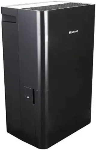 Vista 8 de Hisense Deshumidificador de 50 pintas con bomba incorporada de 3 velocidades, 3 modos (Auto, Continuo, Manual), pantalla LED, nivel de ruido 48 dB