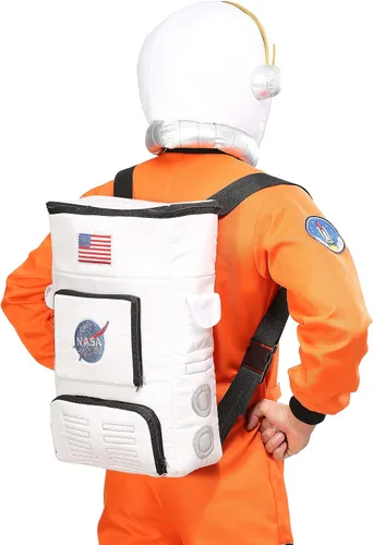 Vista 2 de Fun Costumes - Mochila de astronauta para adultos