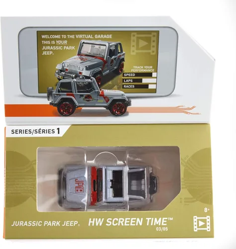 Vista 5 de Hot Wheels id Jurassic Park Jeep