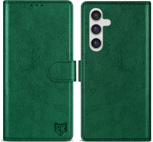 Vista 12 de ZZXX Funda tipo cartera para Samsung Galaxy A54 5G con bloqueo RFID, ranura para tarjetas, función atril, cierre magnético, funda protectora