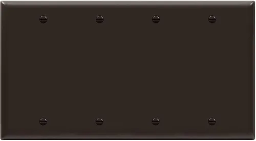 Vista 21 de ENERLITES - Placa de pared para ocultar dispositivos, acabado brillante, tamaño estándar 1 gancho 4.50 x 2.76 pulgadas, termoplástico de Negro