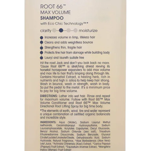 Vista 4 de GIOVANNI Cosmetics Root 66 Max Volume Champú, 8.5 oz