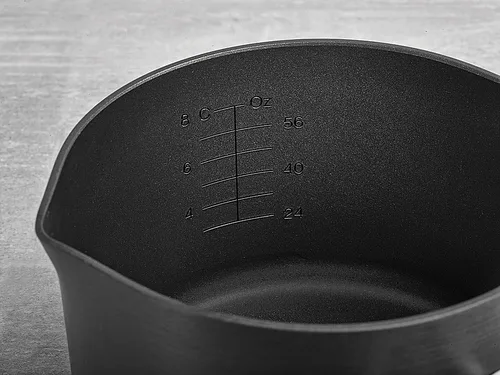 Vista 6 de Calphalon 2095259 Classic - Sartén antiadherente con tapa, 2.5 cuartos de galón, color gris