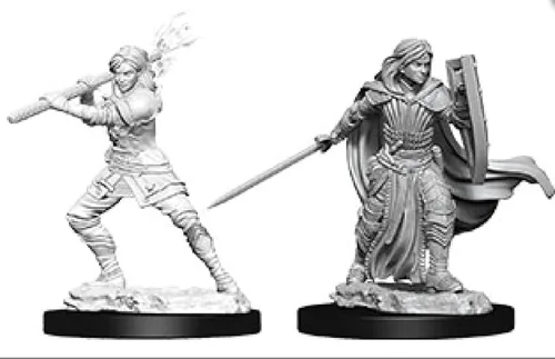 Vista 3 de D&D Nolzurs Marvelous Unpainted Miniatures: Wave 8: Human Female Clérigo