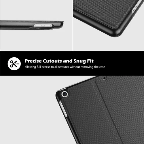 Vista 6 de ProCase Funda para iPad 10.2 2021 iPad 9ª generación / iPad 2020 8ª generación/iPad 2019 7ª generación, funda protectora delgada para iPad de 10.2