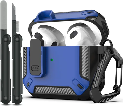 Vista 74 de RFUNGUANGO Fundas protectoras para Airpods de 2ª y 1ª generación, color 2º -Blanco