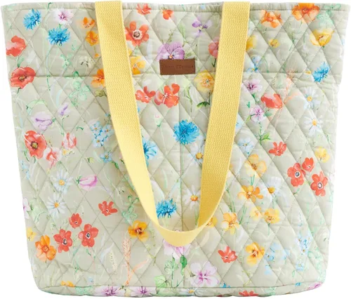 Vista 10 de Bolsas de compras Maison d' Hermine Bolsa de lona acolchada con bolsillos con cremallera Bolso pequeño reutilizable Bolsa de comestibles