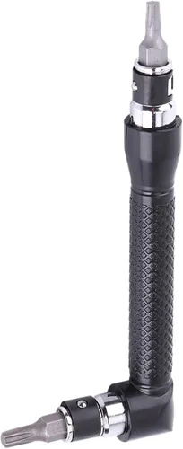 Vista 7 de Juego de puntas de destornillador, llave hexagonal duradera en forma de L de 1 4 pulgadas con puntas de destornillador de doble cabezal
