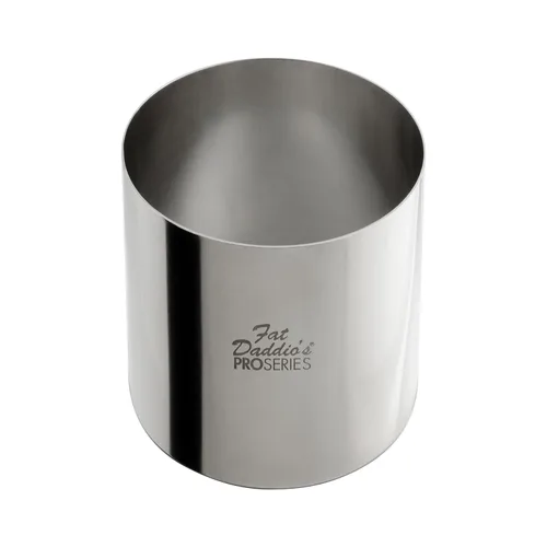 Vista 14 de Fat Daddio's Anillo redondo de acero inoxidable para pasteles y pastelería, 2 x 0.75 pulgadas