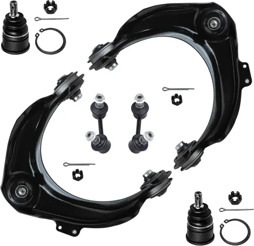 Vista 116 de Detroit Axle - Kit de brazos de control delantero para Chevy Silverado 1500 GMC Sierra 1500 GMC Sierra 1500 Avalanche Yukon Tahoe Escalade ESV EXT