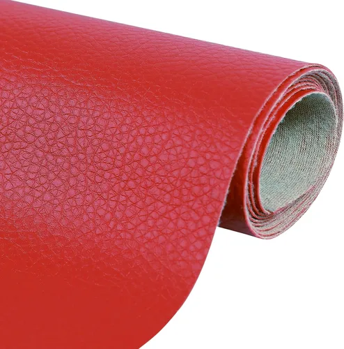 Vista 19 de Tela de Tapicería de Vinilo de Cuero Sintético por Yarda 55" de Ancho Material de Cuero Sintético Suave en Láminas para Muebles Marino Manualidades