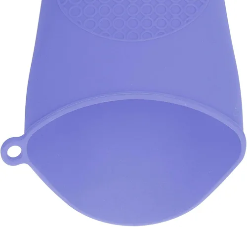 Vista 8 de Cyrank 2 pares de mini guantes de horno, guantes de silicona para horno de cocina, resistentes al calor y al deslizamiento, manoplas de horno