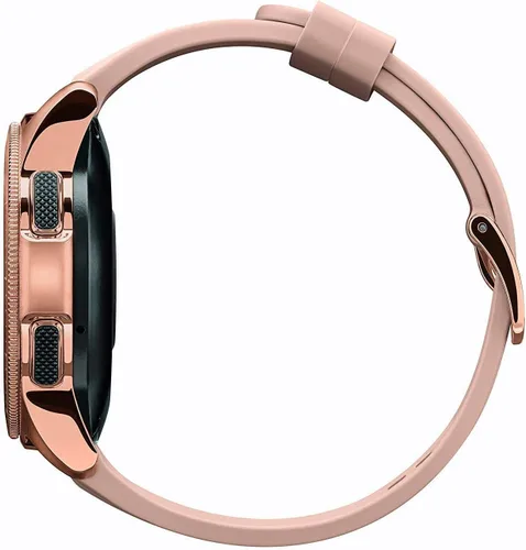 Vista 3 de Samsung Galaxy Watch (1.654 in) Smartwatch (Bluetooth) compatible con Android/iOS, SM-R810, versión internacional (oro rosa) (renovado)