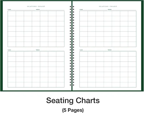 Vista 4 de Ward Plan de lecciones para maestros de 8 períodos/Libro de tareas (44 semanas)