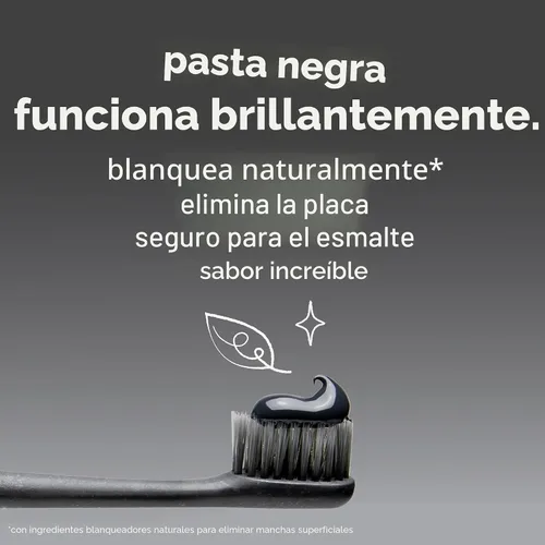 Vista 5 de hello Epic Whitening Pasta de Dientes de Carbón Sin Flúor, Pasta de Dientes de Carbón Activado con Aceite de Coco, Blanquea los Dientes