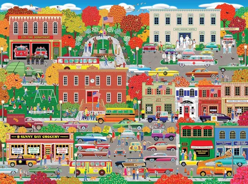 Vista 11 de RoseArt - País de origen- Mount Rushmore - Rompecabezas de 1000 piezas para adultos
