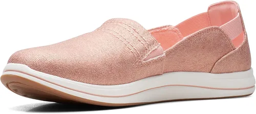 Vista 5 de Clarks Mocasines Breeze Step II para mujer, Negro