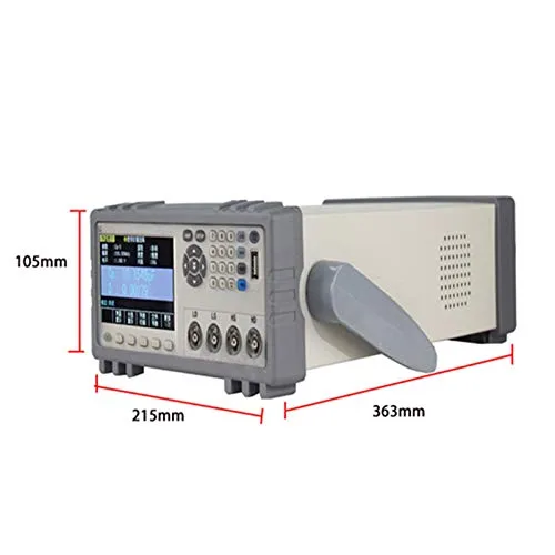 Vista 5 de Medidor LCR digital ATO, probador para medición de inductancia de resistencia de capacitancia 20Hz ~ 200kHz para selección de varios componentes