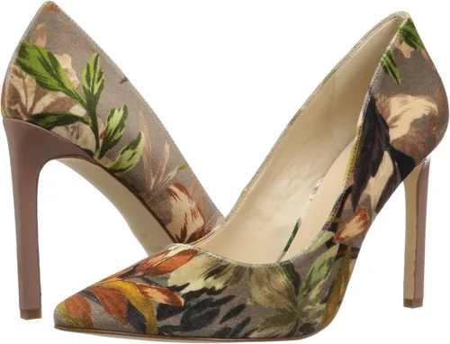 Vista 7 de Nine West Zapatos de tacón de tela Tatiana para mujer, terciopelo floral de ángel, 7, angel floral, terciopelo