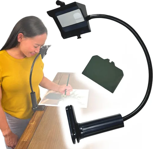 Vista 10 de LUCY Mini Herramienta de Dibujo con Ampliador de Fotos y Bolsa de Draw LUCY Accesorio de Ampliación de Fotos con Cámara Lúcida para Pintura