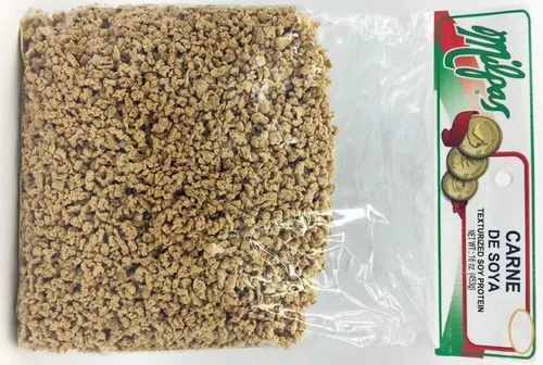 Vista 2 de MILPAS Proteína Carne de Soja, 1 libra (paquete de 12)