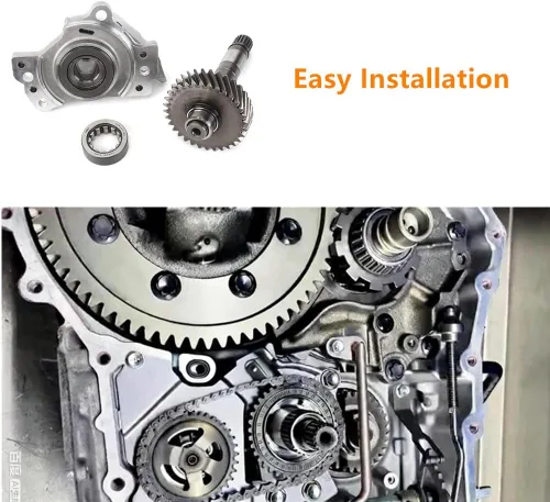 Vista 5 de RE0F11A JF015E CVT JF015 Eje de entrada de transmisión automática 32 dientes con cojinete y conjunto de estator compatible con Nissa-n Almer-a