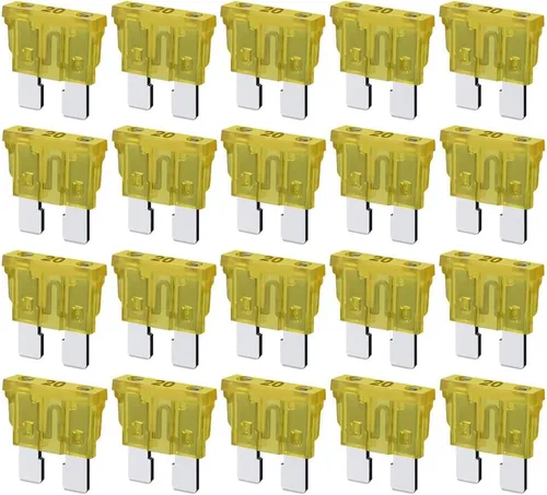 Vista 18 de Gebildet Fusibles de coche de hoja Micro2 5A 5A Fusibles automotrices para vehículos recreativos, motocicletas, camiones (paquete de 10 unidades)