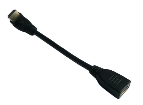 Vista 6 de Cable derecho vertical HDMI de 5 pulgadas en ángulo ascendente de 90 grados, compatible con 4K @60Hz, alta velocidad, HDMI 2.0 listo, UHD, Ethernet
