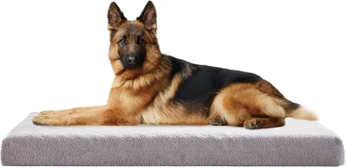 Vista 13 de WATANIYA PET Cama de Espuma Viscoelástica para Perros Medianos, Camas Refrescantes para Perros Medianos, Cama Ortopédica Lavable para Mascotas
