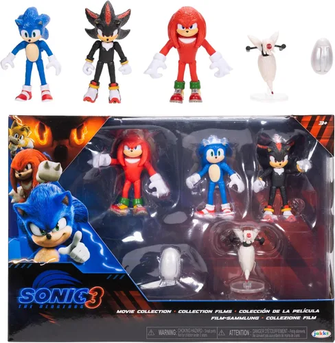 Vista 11 de Sonic The Hedgehog Sonic Super Set 16 Pack Eggman+ Figura [Exclusivo de Amazon] Paquete de 16