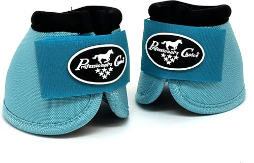 Vista 14 de Professional's Choice Botas de Campana de Extralimitación Balística para Caballos Azul Marino Negro