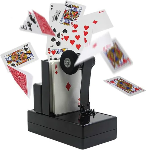 Vista 2 de ZQION Tarjeta de control remoto Fuente Spray Tarjeta Dispositivo de Tarjeta Mágica Trucos Tarjetas Trucos Magia Accesorios