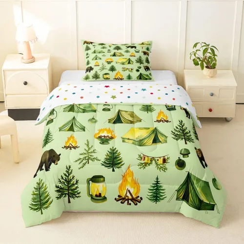 Vista 45 de Erosebridal Yoga Gifts Comforter Set for Kids Boys Girls Yoga Chakras Bedding Sun and Moon Duvet Set Boho Tribal Comforter Twin with 1 Pillowcase
