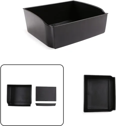 Vista 8 de Caja de almacenamiento para reposabrazos de automóvil, accesorios compatibles con Toyota Hilux REVO Hilux SR5 AN120 AN130 120 130 2015-2020