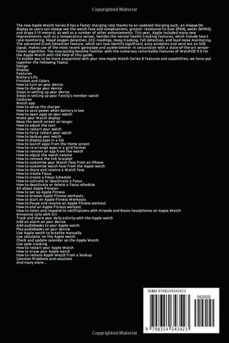 Vista 2 de Apple Watch Series 8 User Manual A Comprehensive Beginner's Guide to Mastering the New Apple Watch 8 Hidden Features, Tips, Tricks and