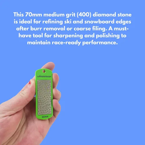 Vista 6 de Wintersteiger Ski Man Diamond Stone File - Ski and Snowboard Edge Sharpening Tuning Tool