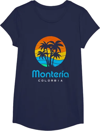 Vista 25 de Camiseta Montería Colombia, Negro