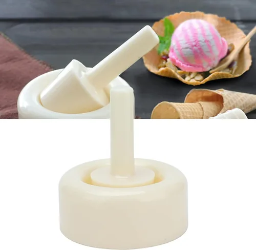 Vista 4 de Máquina de configuración de cono de gofre, cono de helado para cocina, rollo de huevo crujiente