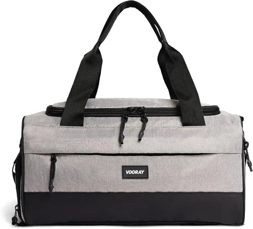 Vista 9 de Bolsa de Lona Vooray Boost – Bolsa de Gimnasio Pequeña para Hombres y Mujeres, Bolsa de Viaje Ligera con Compartimento para Zapatos, Bolsa Deportiva