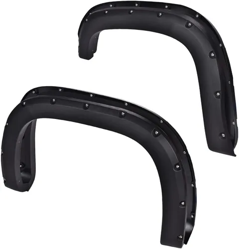 Vista 14 de PIT66 Aletas de parachoques, compatibles con Chevy Silverado 1500 07-13/Silverado 07-14 2500 HD 3500 HD