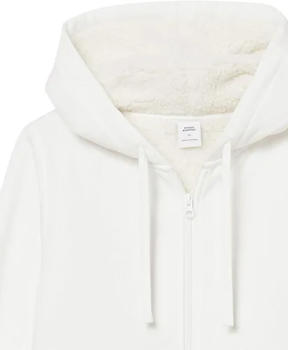 Vista 6 de Tienda Essentials - Chaqueta de forro polar con capucha y cremallera, para mujer