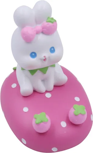 Vista 8 de Lindo conejo teléfono móvil soporte animal Smartphone escritorio soporte para todos los teléfonos móviles Bunny teléfono soporte escritorio ornamento