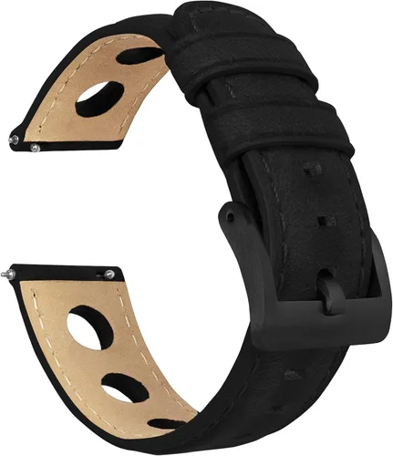 Vista 36 de Barton Racing & Rally Horween - Correas de cuero con barras de resorte de liberación rápida integradas, longitud estándar para muñecas de 5 a 8
