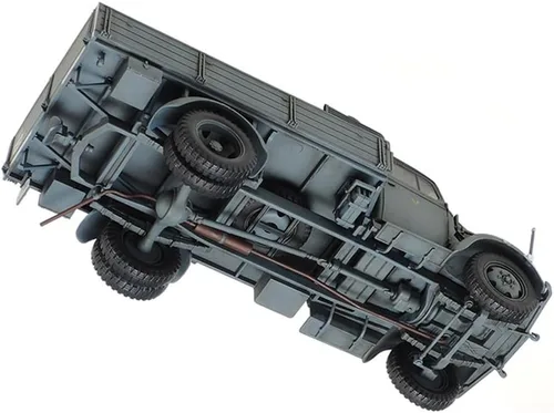 Vista 3 de Tamiya Modelos alemanes 3 toneladas 4x2 camión de carga Kit