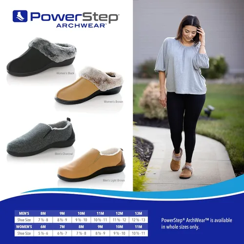 Vista 6 de Powerstep Women's 2022 Archwear, House Shoes, Orthotic Slippers with Arch Support
