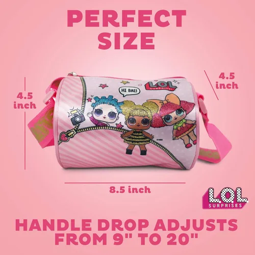 Vista 3 de LOL Surprise Bandolera para niñas con correa ajustable