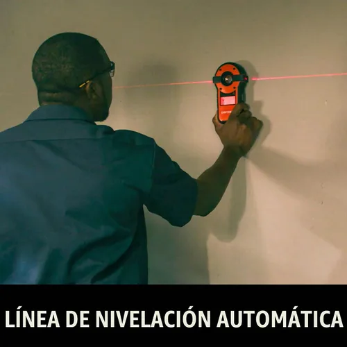 Vista 5 de [Usado] CRAFTSMAN Sensor láser de nivel y perno, rango de visibilidad de 20 pies (CMHT77636), rojo