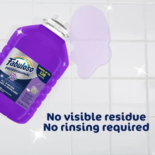 Vista 9 de Fabuloso Limpiador y desengrasante profesional multiusos - Lavanda, 1 galón (paquete de 1)